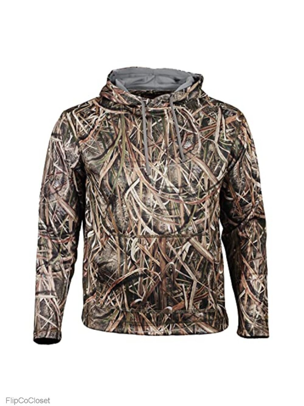 Gamehide Performance Camo Fleece Hoodie Moisture Wicking Pullover - Picture 1 of 2